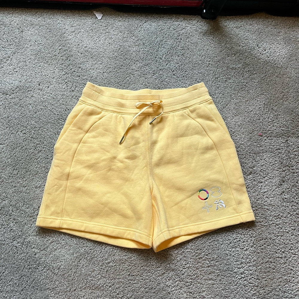 Lululemon Athletica Yellow Shorts